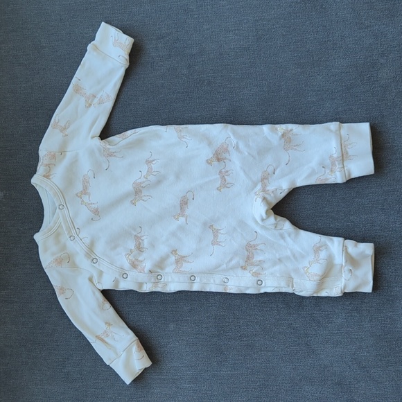 Pehr Other - Pehr organic cotton kimono romper cheetah